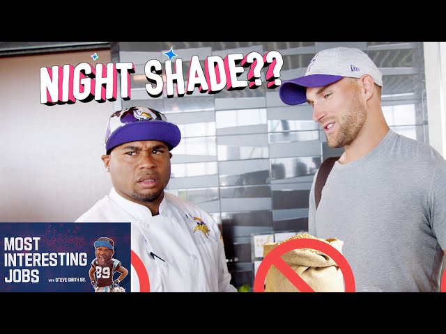 Steve Smith SR. Learns EVERYTHING That Goes into Feeding an NFL Team | Most Interesting Jobs