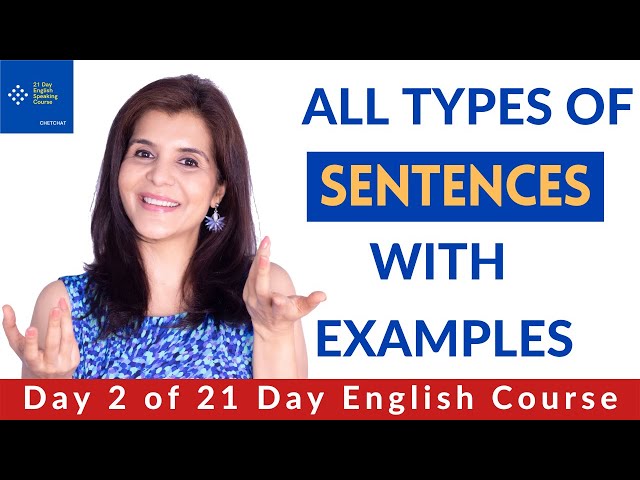 Sentences & Its Types | English Sentence Structure with Example | ChetChat English Grammar