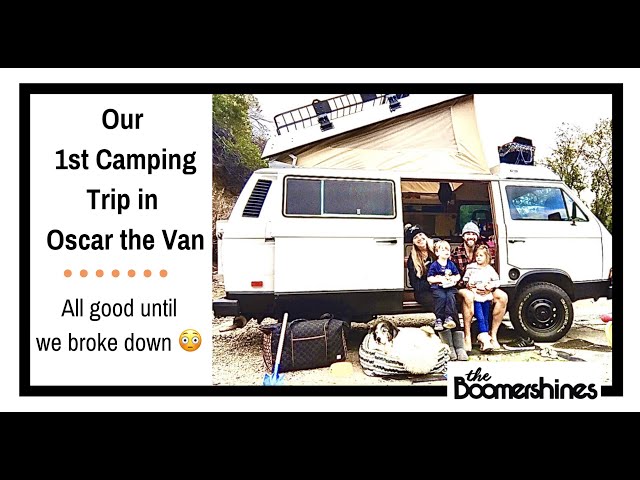 Our 1st Camping Trip in Oscar - our VW Vanagon Westfalia Campervan - Leo Carrillo State Park, Malibu