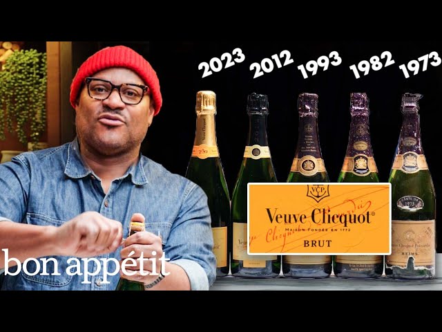Sommelier Tastes the Same Champagne at Different Ages (1973-2023) | World of Wine | Bon Appétit