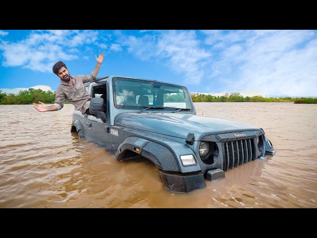Never Drive Mahindra Thar in Water | पूरी गाड़ी खराब हो गई. 😭
