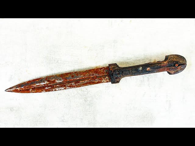 Restoration Rusty Caucasian Dagger