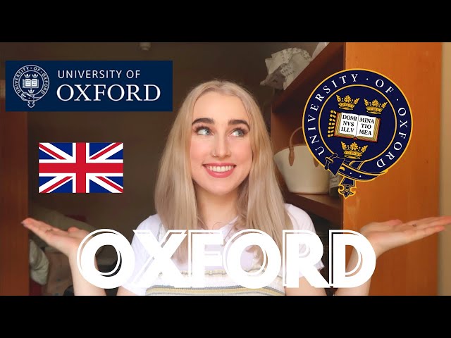 I'M GOING TO OXFORD!!