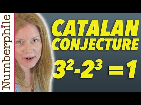 Catalan's Conjecture - Numberphile