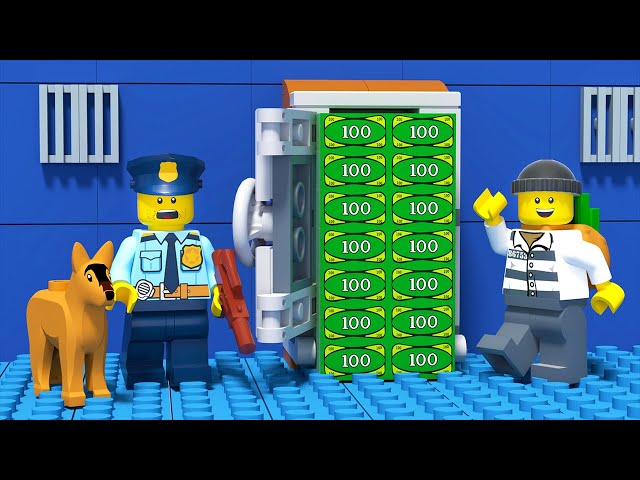 LEGO City Central Bank Robbery Fail