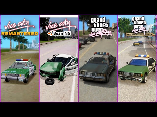 PLAYING ALL VERSIONS OF GTA VICE CITY PT2