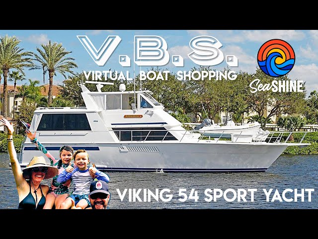 Viking 54 Sport Yacht  --Yes? No? Maybe? Virtual Boat Shopping for a Great Loop boat, ep. 16