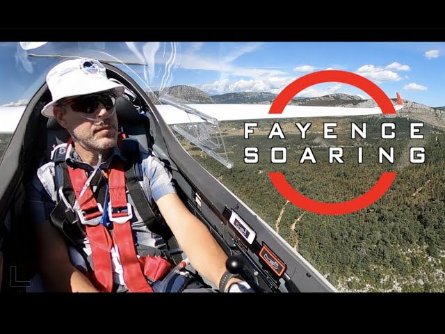 Glider pilot gets low on final glide in the French Alps!