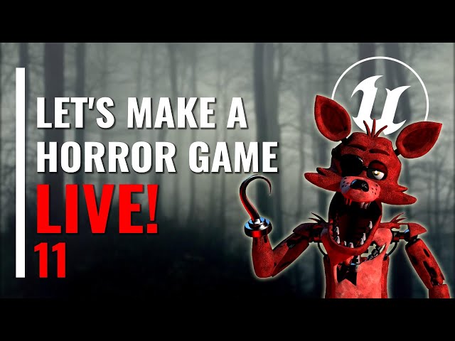🔴LIVE🔴Making a Horror Game | C++ | Dev Stream | UE5 | GAME GIVEAWAY