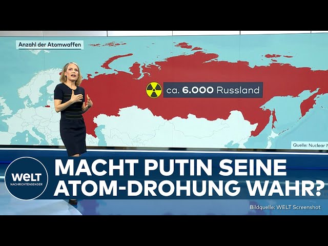 PUTINS ATOMDROHUNGEN: "Neue Drohgebärde" – So viele Atomwaffen besitzt Russland wirklich