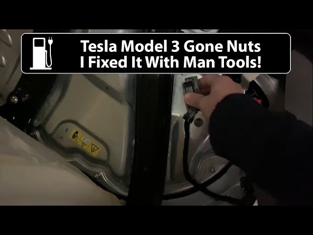 I Man-Fixed My Tesla Model 3! With Tools!