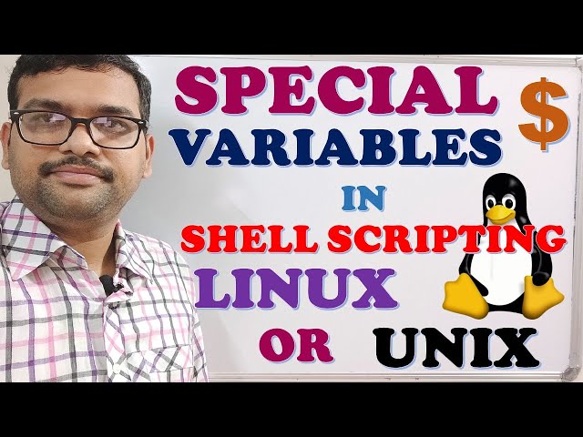 SPECIAL VARIABLES IN LINUX / UNIX || COMMAND LINE ARGUMENTS || LINUX / UNIX ENVIRONMENT