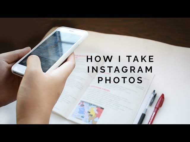 how i take instagram photos on my iphone 📸 aesthetic studygram feed