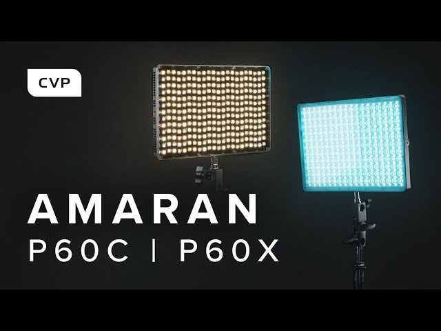 Amaran P60c / P60x - Affordable LED Panels!