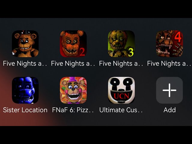 Five Nights at Freddy's (FNAF) - FNAF 2 / FNAF 3 - FNAF 4 - Sister Location - Pizzeria Simulator