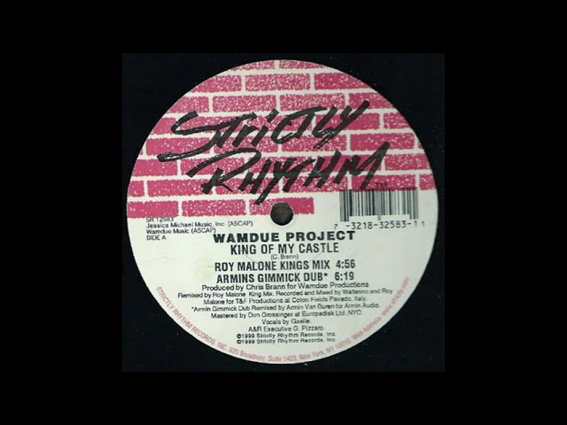 Warmdue Project - King Of Castle (Roy Malone's King Mix) - Strictly Rhythm - 1999