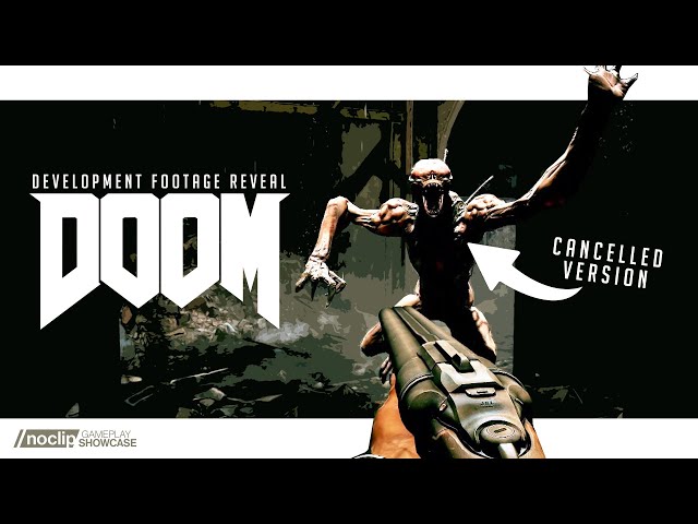 Unreleased DOOM 4 [cancelled] & DOOM 2016 Development Gameplay