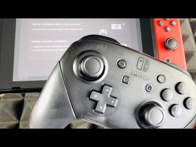 How to Connect Nintendo Switch Pro Controller 2021