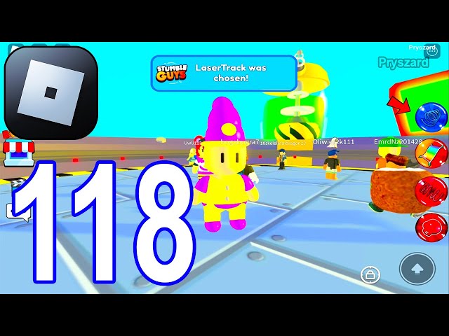 Roblox - Gameplay Walkthrough Part 118 Stumble Guys New Update (iOS, Android Gameplay)