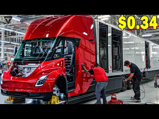Tesla Semi BIG Upgrade! Elon Musk Announces HUGE Sale For ALL Customer, Mass Produce, Shock Price!