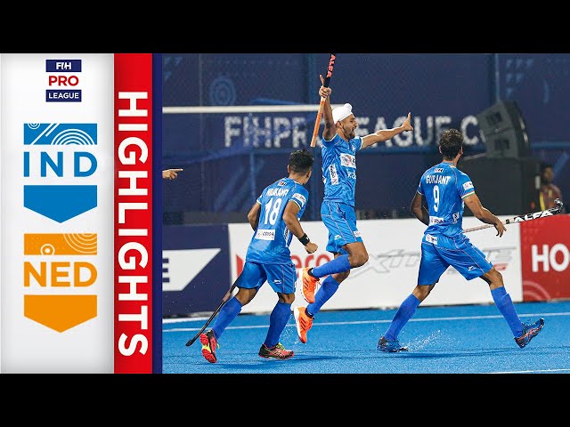 India v Netherlands | Match 1 | Men's FIH Hockey Pro League Highlights