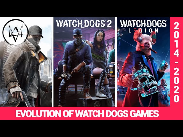 Evolution of Watch Dogs Games 2014-2020