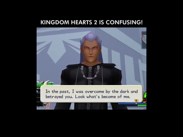 Kingdom Hearts' story is...not great