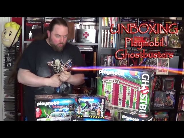 Ghostbusters Playmobil unboxing
