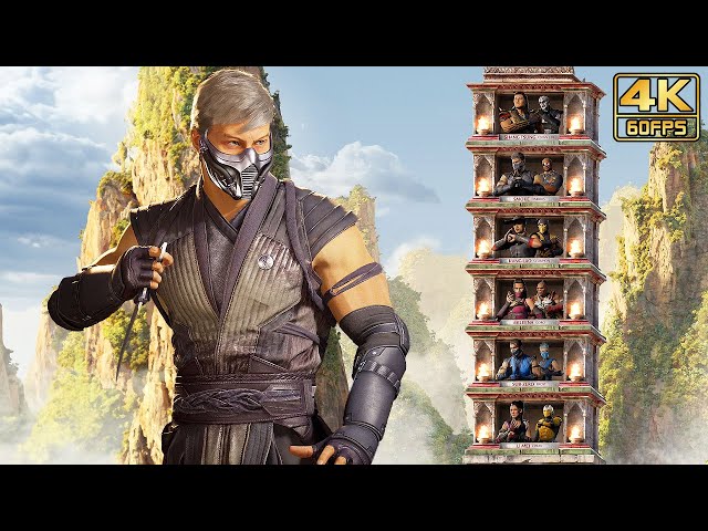 Mortal Kombat 1 (PS5) SMOKE Klassic Towers Gameplay @ 4K 60ᶠᵖˢ ✔