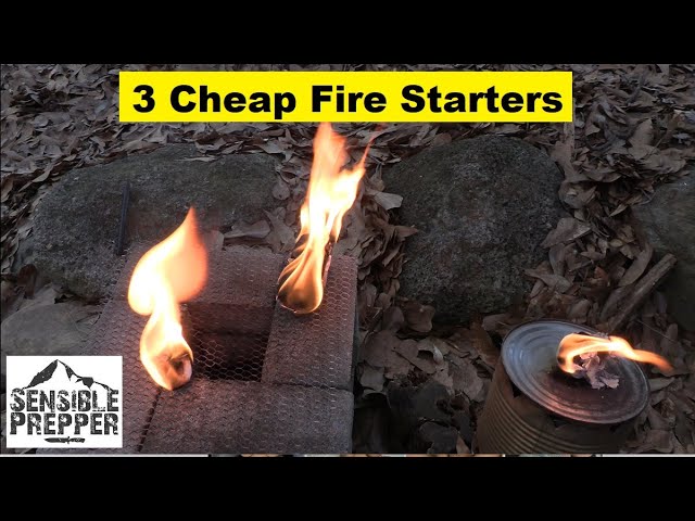 3 Ways to make Awesome Cheap Fire Tinder