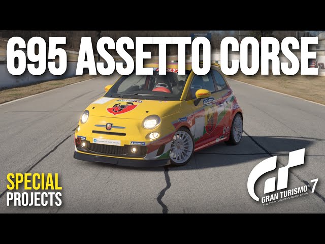 GT7 | Abarth 695 Assetto Corse Build Tutorial | Special Projects