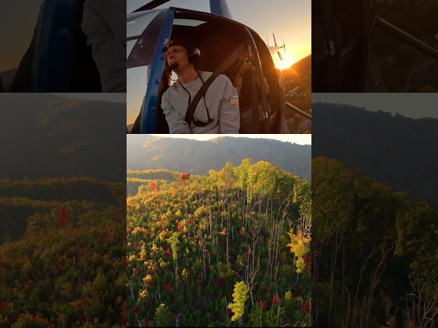 Sunset Helicopter Tour - Smoky Mountains Tennessee