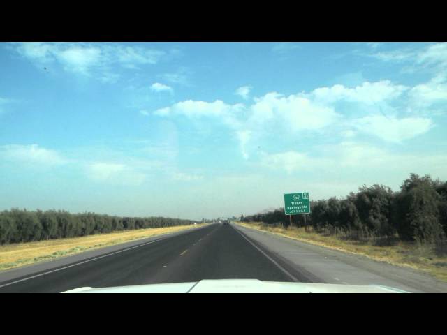 1960 Ford F100 Panel Truck Time Lapse (Bakersfield, Porterville, Exeter, Visalia) Hwy 65