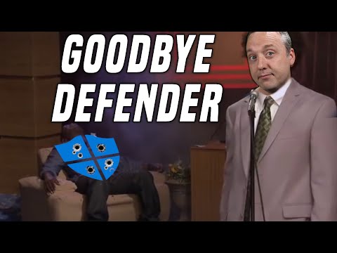 Goodbye Microsoft Defender