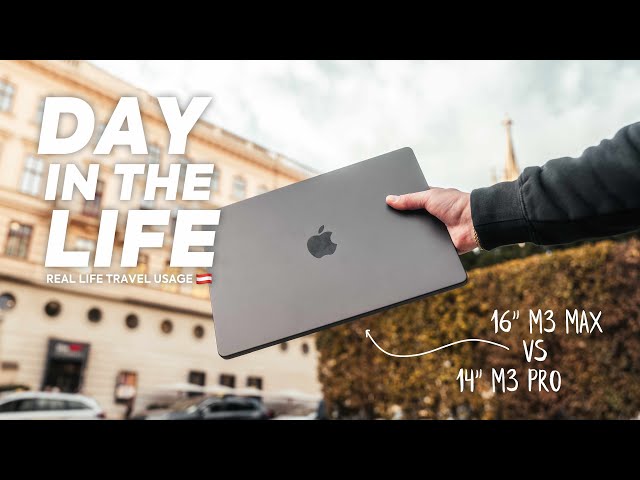 REAL Day In The Life Living with M3 MacBook Pro 14"