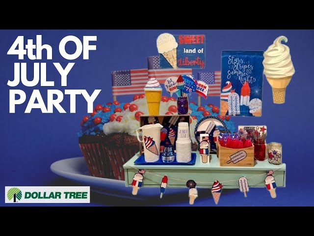 EASY Patriotic 4th of July PARTY | Dollar Tree DIY (Independence Day) Hacks