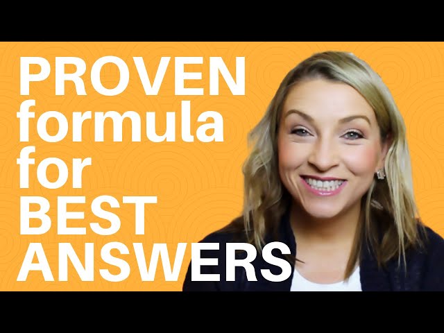 How to answer tell me about a time | BEST Behavioral Interview question answers