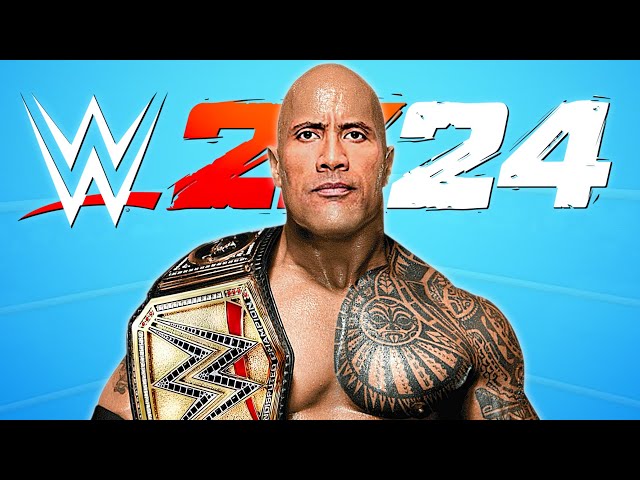I Put The Rock in the WWE Title Division! (WWE 2K24)