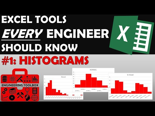 Histograms (in Excel '16) - Excel Tips and Tools EVERY ENGINEER should know!