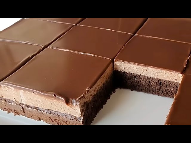The quickest chocolate cake recipe ever! I cook every day! WITHOUT EGGS!