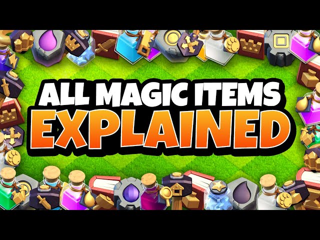 All 26 Magic Items: Best Uses In Clash Of Clans