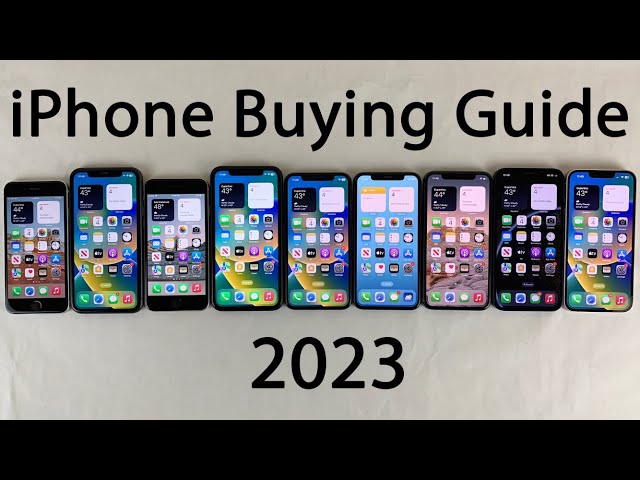 Which iPhone Should You Buy in 2023?