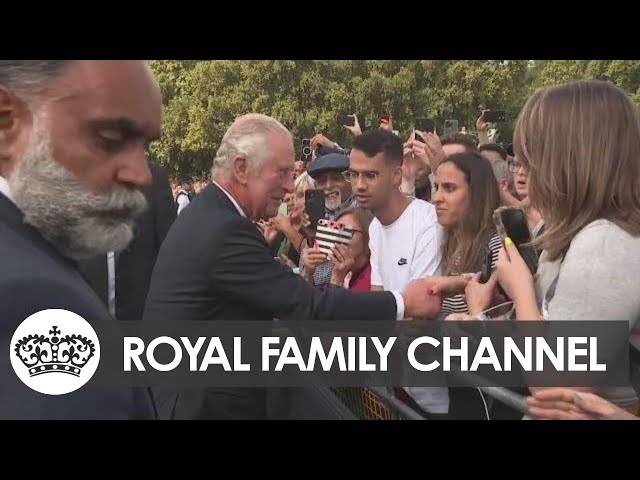 Britain's New King Greeted by Cheering Crowds in London