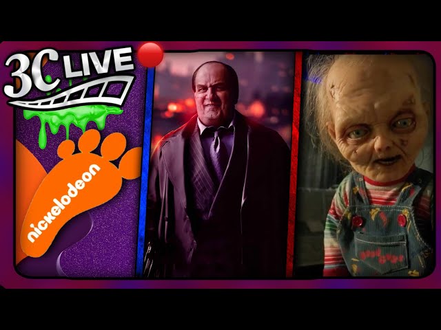 3C Live - Penguin Trailer, Chucky , Nickelodeon Documentary Thoughts