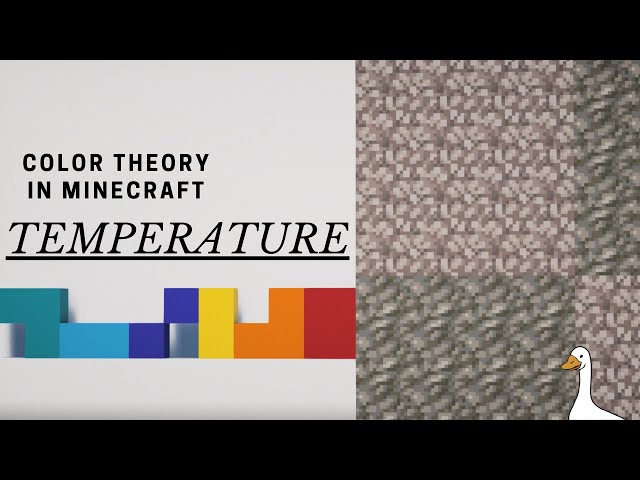 Color Theory In Minecraft: TEMPERATURE