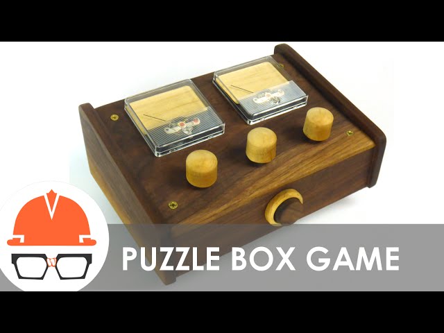 Arcade-Style Puzzle Box Mini Game