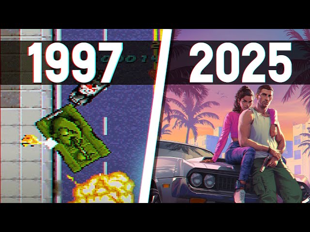 Эволюция «GTA» (1997-2025)