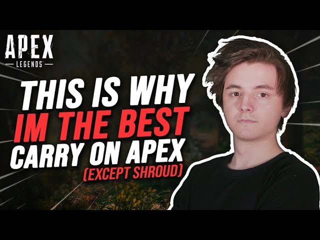 THIS IS WHY IM THE BEST CARRY ON APEX (except shroud)