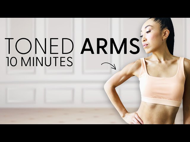 Toned Arms at Home Workout! Apartment Friendly ☺️
