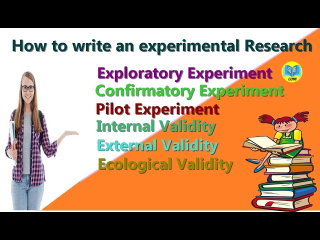 कैसे  लिखे एक प्रयोगात्मक अनुसंधान (रिसर्च) I how to write an experimental research